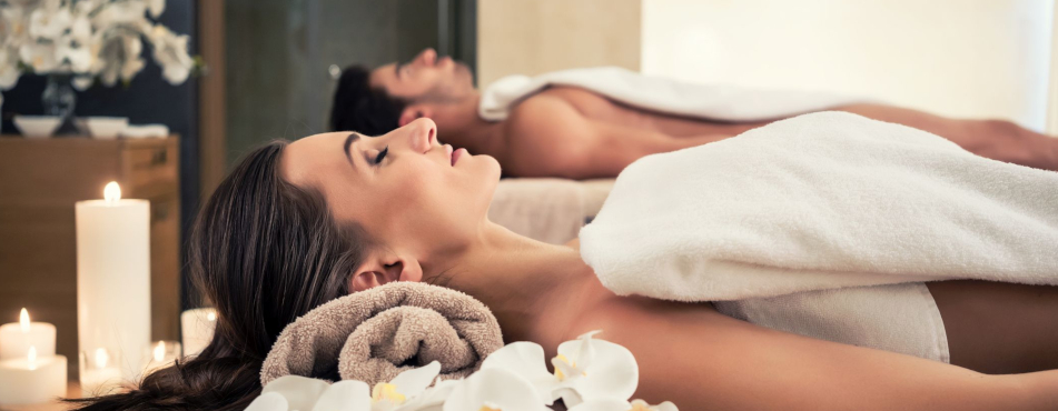 Paar im SPA Paar im SPA