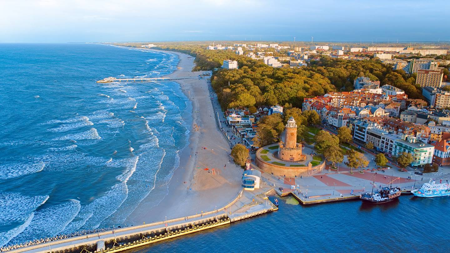 Kolberg an der polnischen Ostsee Kolberg an der polnischen Ostsee