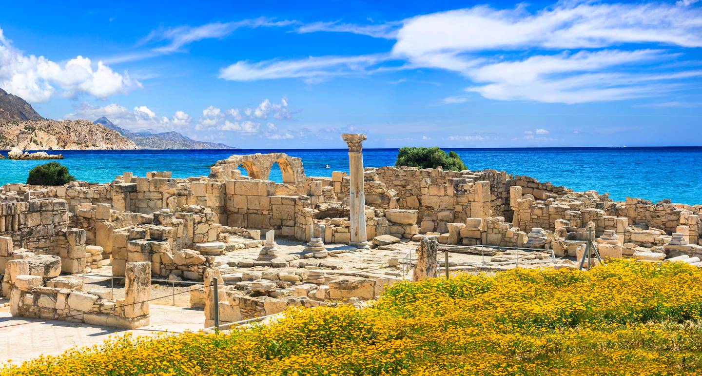 Zypern, Kourion-Tempel Zypern, Kourion-Tempel