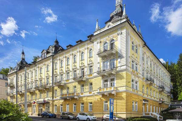 Tschechien, Marienbad, Kurhotel Reitenberger, Aussenansicht